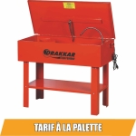 Fontaine de nettoyage 150L 230V métallique sur pieds