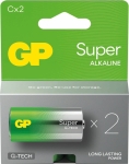 Blister de 2 piles "Super" LR14 C Alcaline