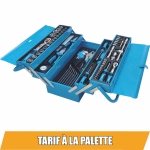 Caisse à outils composée de 85 outils