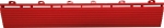 Bordure femelle - rouge - Lot de 4 pcs