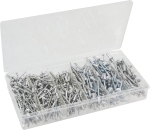 Rivet aluminium de 3,5/5mm - coffret de 500 pcs Rivet aluminium de 3,5/5mm - coffret de 500 pcs
