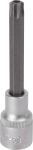 Douille tournevis 1/2" avec embout 100mm Torx® alésé TT50