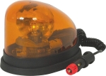 Gyrophare halogène H1 12V goutte d'eau magnétique orange Gyrophare halogène H1 12V goutte d'eau magnétique orange