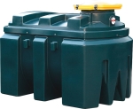 Cuve de récupération d'huile usée PEHD 1200L double paroi