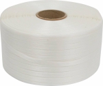 Feuillard textile fil à fil blanc 13mm 1100m Feuillard textile fil à fil blanc 13mm 1100m