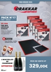 PN N°17 tapis antifatigue 6x6 dalles, 2 bouteilles de champagne