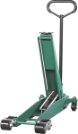 Cric rouleur 2T avec pédale et roues en PU 98-735mm longueur 1035mm