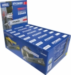 Présentoir de 24 marqueurs pointe bille métal STYLMARK ORIGINAL - blanc