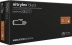 Gants jetables ambidextres nitrile 240mm 0,09mm noir T10 - Boîte de 100 pcs