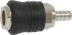 Raccord rapide femelle pour tuyau de 8mm - blister de 2 pcs