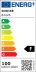 Projecteur LED extra plat 230V 100W avec détecteur radar