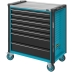 Servante d'atelier 8 tiroirs composée de 440 outils - modules mousse