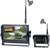 Caméra de recul 12/24V en kit - écran wifi 7" fractionné/caméra wifi