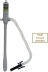 Pompe de transvasement sur piles 9 l/min canne 385mm