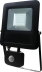 Projecteur LED extra plat 230V 50W avec détecteur radar
