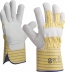 Gants docker fleur de bovin avec manchette renforcée T10 - carte