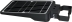 Lampadaire solaire LED 3000 lumens 25W avec détecteur
