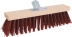 Balai de cantonnier poils PVC 400x75mm douille de 28mm à pointer - lot de 12 pcs