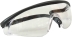 Lunettes de protection incolore avec branches réglables - lot de 12 pcs