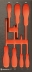 Module mousse 395x178mm métal vide pour tournevis