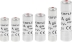 Fusibles céramique avec voyant 10 à 32A - 5 lots de 6 pcs
