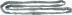 Elingue ronde sans fin 4T 2m gris - lot de 15 pcs