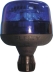 Gyrophare LED flash sur tige flexible bleu