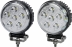 Phare de travail rond LED 10/30V 45W 3500 lumens - lot de 2 pcs