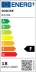 Boîtier étanche LED 1200mm + 1 tube T8 18W 1800 lumens 4000K