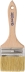 Pinceau queue de morue acrylique à manche bois 76mm - lot de 10 pcs