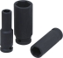 Douilles à chocs 1/2" longues de 11 à 24mm - coffret métallique de 10 pcs