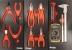 Servante d'atelier 7 tiroirs composée de 248 outils - modules finition carbone