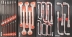 Servante d'atelier XXL 7 tiroirs composée de 220 outils - modules finition carbone
