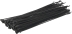 Collier nylon 2,5x200mm noir - 300 lots de 100 pcs