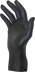 Gants jetables ambidextres nitrile 240mm noir T11 - Lot de 100 boîtes de 90 pcs