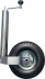 Roue jockey jante acier 48mm avec roue gonflable 150kg