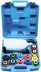 Kit de remplissage d'huile avec entonnoir et adaptateurs - coffret de 15 pcs