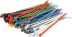 Collier nylon multicolore 4,8x186mm - 100 lots de 100 pcs