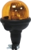 Gyrophare halogène 23W 12/24V sur tige flexible