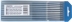 Electrodes TIG gris tungstène-cerium Ø 3,2mm - étui de 10 pcs
