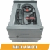 Cuve de ravitaillement gasoil PE 400L avec kit pompe à gasoil 12V 40 l/min et pistolet manuel