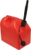 Jerrican plastique 10L base large homologué carburant - lot de 8 pcs