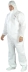 Combinaison de protection jetable SMS avec capuche type 5/6 65 g/m² blanche L - lot de 25 pcs