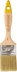 Pinceau queue de morue acrylique à manche bois vernis 50mm - lot de 12 pcs