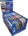 Présentoir de 96 feutres permanents DURA-INK® Needle Nose 5 - mix noir, rouge et bleu