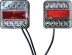 Kit de signalisation arrière LED 12V 7,5m magnétique - lot de 10 pcs
