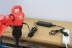 Pompe à gasoil 12/230V 18 l/min avec canne télescopique pour fût - en kit