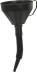 Entonnoir droit 160mm avec flexible 260mm avec filtre et poignée - lot de 10 pcs