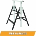 Tréteau pliant 150kg réglable en hauteur 810/1200mm