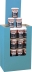 Lingettes nettoyantes mains 310x270mm - présentoir de 36 pots de 90 lingettes